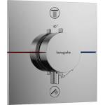 Hansgrohe ShowerSelect Comfort E 2-функционален термостатичен смесител за душ, скрит, EN1717 (15578000)