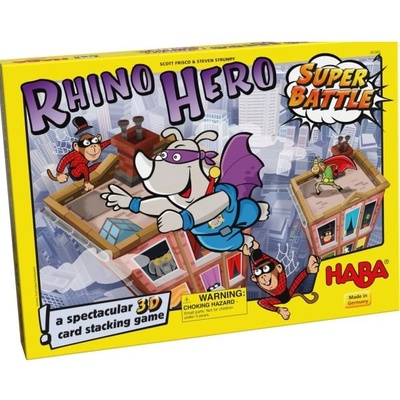 HABA Детска настолна игра Rhino Hero Super Battle 5+ (1302808003)