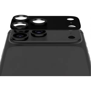Panzer Стъклен протектор за камера PanzerGlass Hoops за iPhone 18 Pro Max, FENDER CLP, черен