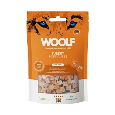 WOOLF Snack WOOLF Cubes poch. Soft Turkey 100 g