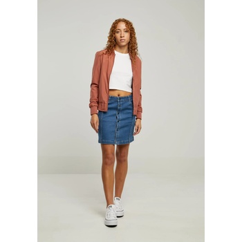 Urban Classics Дамско бомбър яке в цвят праскова Urban Classics Ladies Bomber JacketUB-TB1217-04420 - Праскова, размер 4XL