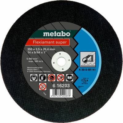 Metabo řezný kotouč 300 x 3,0 x 25,4 mm 616202000