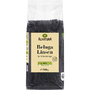 Alnatura Био черна леща Белуга - 500 г