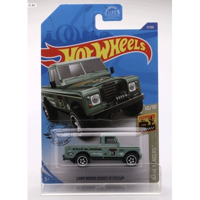 Mattel Hot Wheels Land Rover III Pickup 1:64