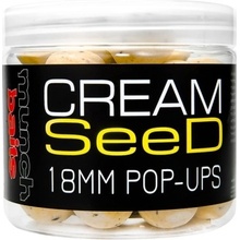 MUNCH BAITS Plávajúce boilies Cream Seed 200ml 18mm