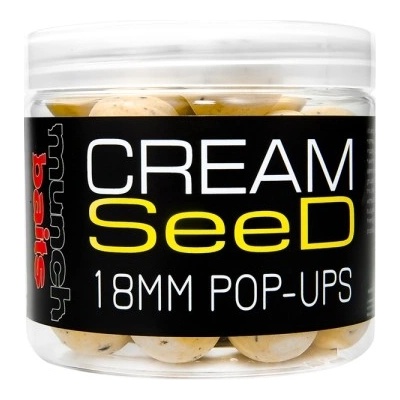 MUNCH BAITS Plávajúce boilies Cream Seed 200ml 18mm