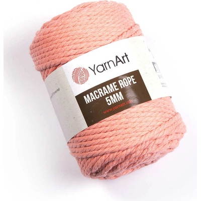 Yarn Art Macrame Rope 5 mm 767 lososová