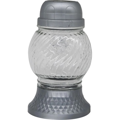 Z - TRADE s. r. o Z - TRADE s. r. o. LED крушка Madonna Grave Glass 17 см сребърна