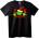 NOONEBRAND Тениска Грич Забравете децата - 2XL, Black