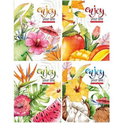 Бележник Bourgeois 128х165 Плодове 64л. тв. к. ка (1120645-9207407-19353-19354-1935)