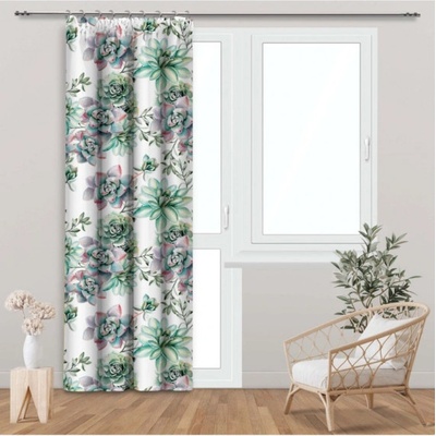 Mondo Italia Záves na riasiacej páske 140x230 cm MIGD278 Viacfarebná 140x230 cm