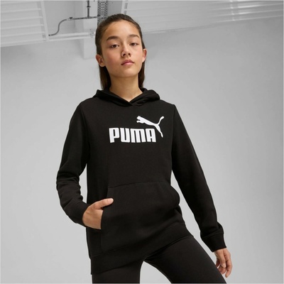 Puma Ess No. 1 Logo Hoodie Tr B černá hnědá