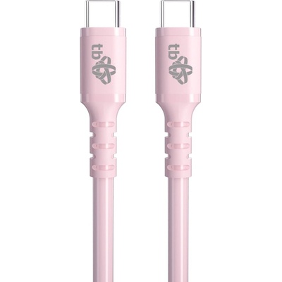 TB Touch AKTBXKUCCZEL10P USB C - USB C 60W, 1m, růžový