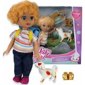 Ciuciubabka Doll with dog MiniDolls mix