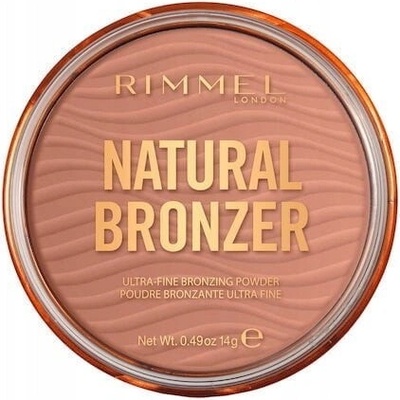 Rimmel Natural Bronzer Sunlight saténový finiš Lisovaný bronzer 41 g