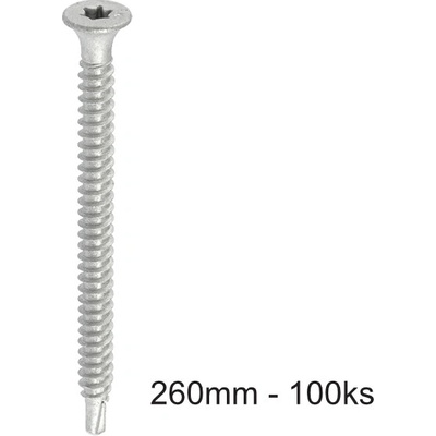 Izolačná skrutka do ocele WSR-T Dĺžka: 260 mm