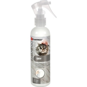 FLAMINGO Dry shampoo Aloe vera - Сух шампоан за котки с Алое вера - 200 мл, Белгия - 1033328