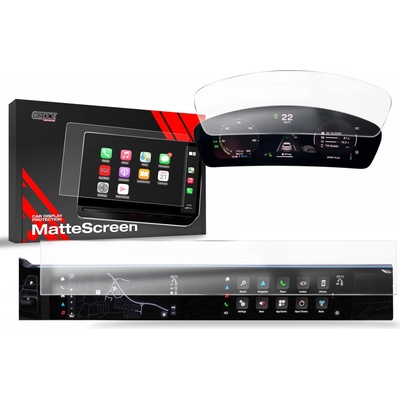 GRIZZ Protector, Ochranná fólie na display 2v1 Matte, Porsche Macan, 2025- ,
