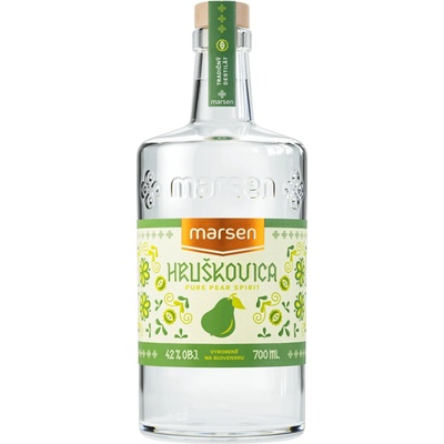 Marsen Traditional Hruškovica 42% 0,7 l (čistá fľaša)
