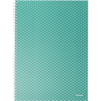 Esselte ColourBreeze A4 тетрадка с подложка и зелена спирала 628482 (628482)