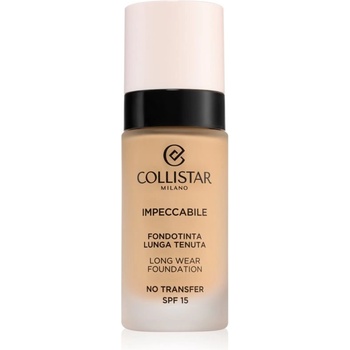 Collistar Impeccabile Long Wear Foundation dlouhotrvající make-up SPF15 3N Natural 30 ml