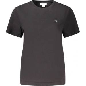 Calvin Klein Дамска тениска с къс ръкав calvin klein, Размер l, Цвят Черен (lv047b224g_neub1)