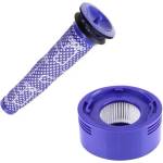  Mobilly комплект филтри за прахосмукачка Dyson V7 V8, предмоторен и изходящ, алтернативен (20043)