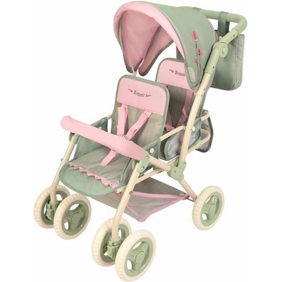 DeCuevas 90368 Skládací pro dvojčata panenky s taškou Botanic 2026 72 cm