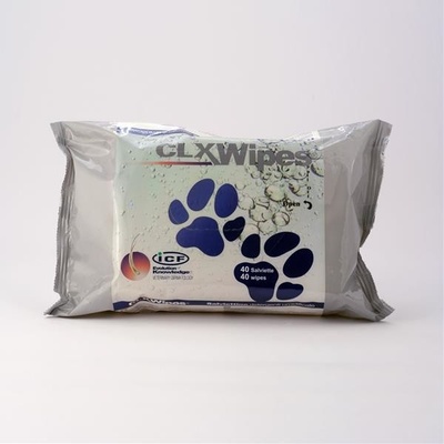 CLX Wipes vlhčené obrúsky na dennú hygienu zvierat 40 ks