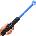Zeus Electrosex Shock Rod E-Stim Zapping Wand Blue