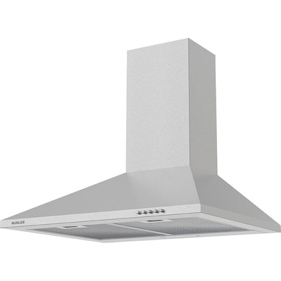 Muhler Абсорбатор Muhler AMK-955CH-S, INOX, коминен, декоративен, 301.5 м³/ч, 67W (1009284)