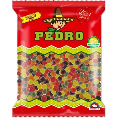 Pedro želé s ovocnými příchutěmi, ovopecky mix 1 kg