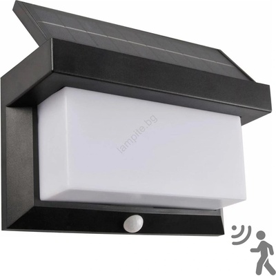 Polux LED соларен стенен фенер с сензор TONY LED/3, 7V 1800 mAh IP44 (SA1949)