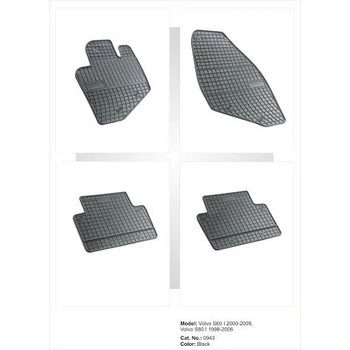 Image 1 of FroGum Гумени стелки за VOLVO S60 / S80 / V70 / XC70 (2000-2007), марка Frogum (0943)