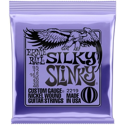 Ernie Ball 2219 Silky Slinky Nickel Wound