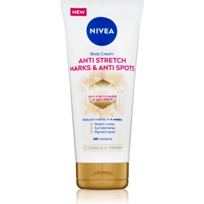Nivea Luminous 630 подхранващ крем за тяло против стрии 200ml