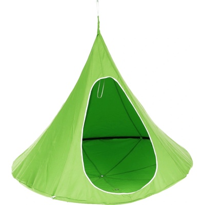 Kondela Klorin New Big Size Cacoon Hammock zelená