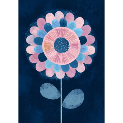 Takoy Panel na ušití deky Wellsoft fleece 140x200 květiny Slay