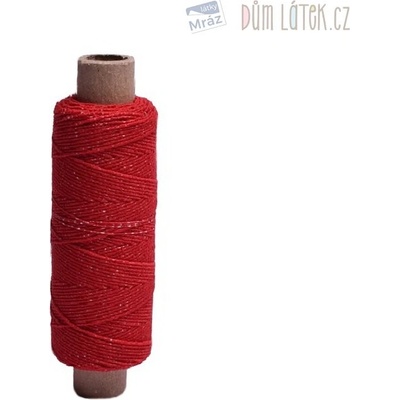 Pružná niť Optex 0,5mm červená