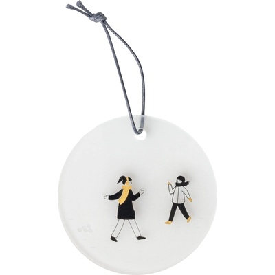 Raeder Коледна висулка Snowy Day Snawball fight 7 см (C92297)