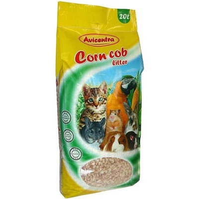 Corn Cob Litter Kukuričná podstielka hrubá 20 L