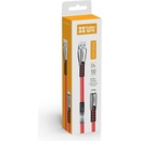 ColorWay CW-CBUL010-R USB Apple Lightning (zink alloy), 2.4A, 1m, červený