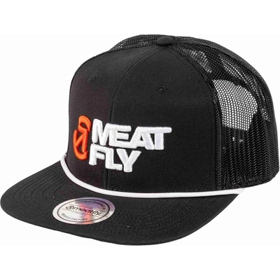 Meatfly Mateo Trucker Black/White Revital