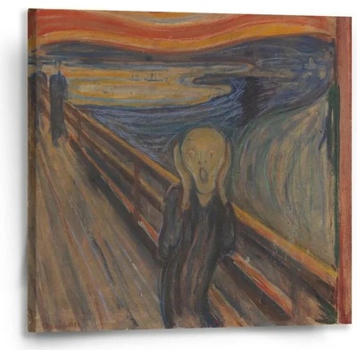 Sablio Obraz Výkřik - Edvard Munch - 50x50 cm