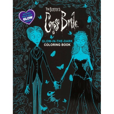 Tim Burton's the Corpse Bride Glow-In-The-Dark Coloring Book