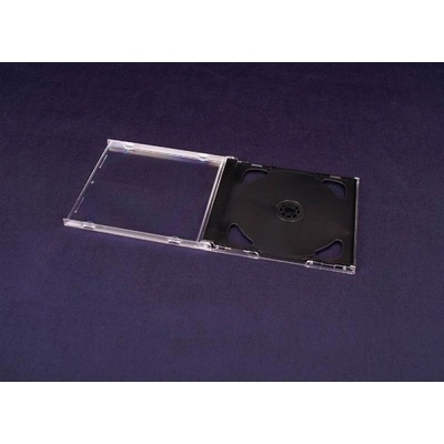 Obal 2CD jewel černý tray 10,4mm – Zboží Živě
