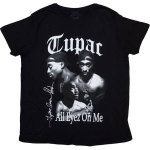 2Pac All Eyez B&W Black L Риза (2PACTS49MB03)