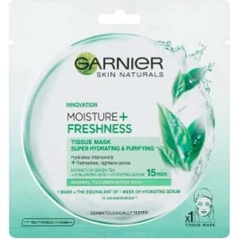 Garnier Moisture Freshness superhydratační čistící textilní maska 32 g