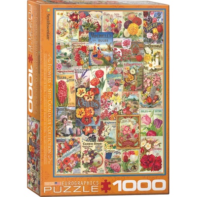 EUROGRAPHICS Пъзел Eurographics от 1000 части - Каталог на цветни семена (EG60000806)