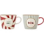 Bloomingville Yule Коледни чаши, 2 бр (82062887)
